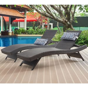 StyleWell Mix and Match Sling Outdoor Patio Chaise Lounge in