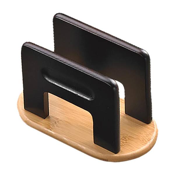 Creative Home Stained Natural Bamboo, Tabletop Napkin Holder