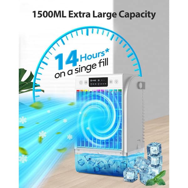 Adrinfly Portable Air Conditioner with 4-in-1 Function, 7 - Color