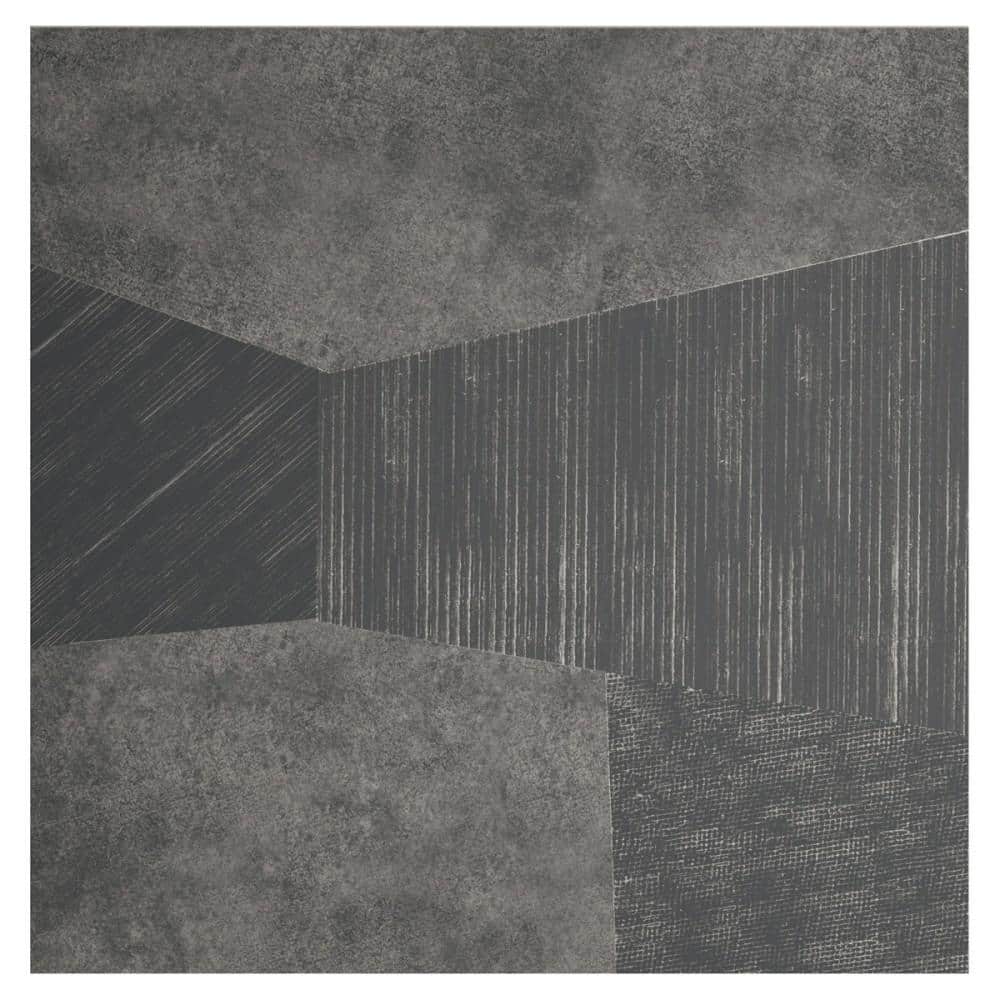 Rumor Black 4 in. x 0.39 in. Matte Porcelain Floor and Wall Tile Sample price history on PriceWatchPro