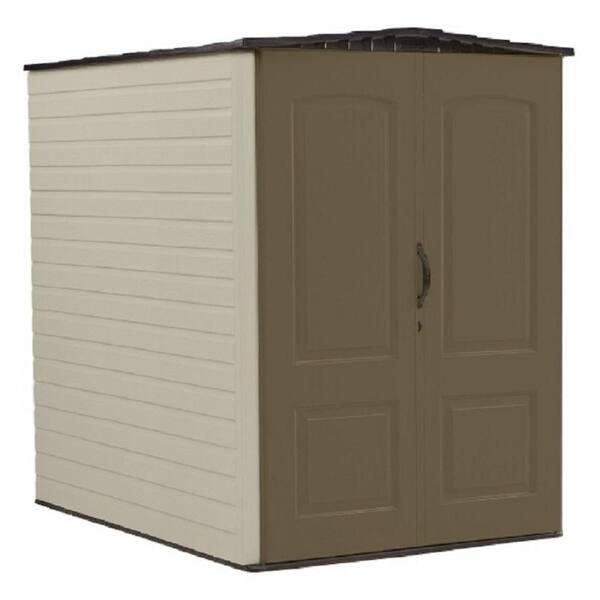 Rubbermaid Big Max 6 Ft 3 In X 4 Ft 8 In Resin Storage Shed 1967672 The Home Depot