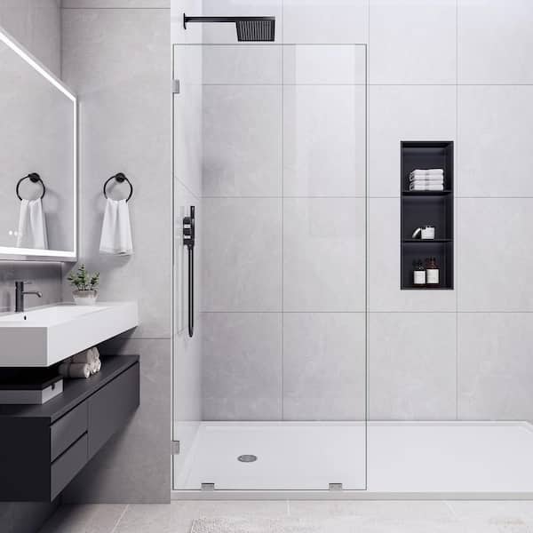 DELUXE DL LIVING Elysia 56-60 in. x 76 in. Frameless Double