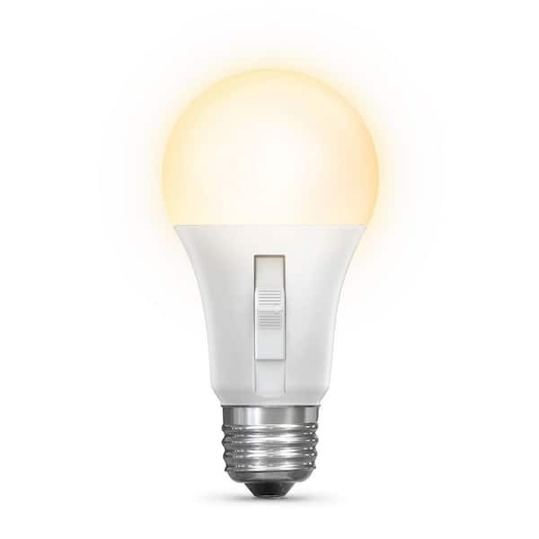 100-Watt Equivalent A19 Dusk to Dawn LED Light Bulb with Selectable Color Temperature (1-Pack)