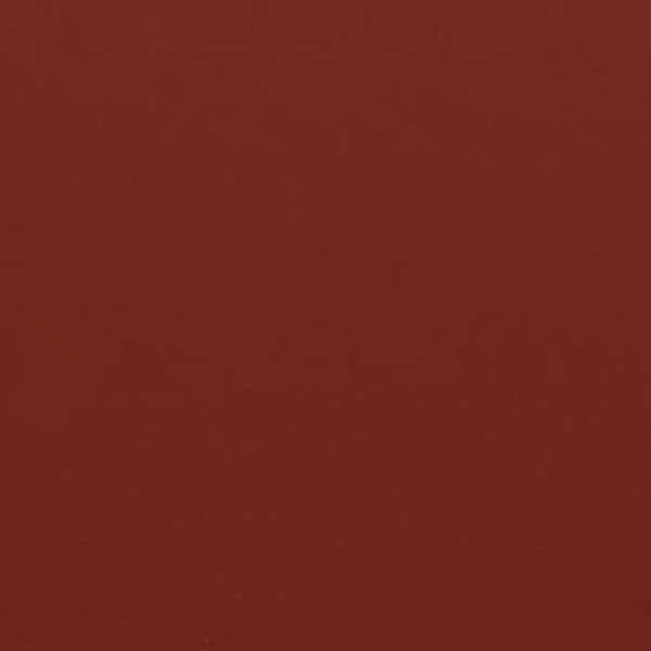 Aberta Round Red Wooden Side Table with Cabriole Leg and Shelf