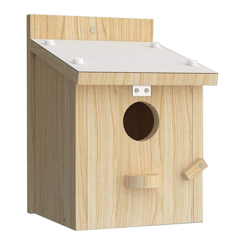 case study shop ウッドバード SINDEE WOOD BIRD N/A Bird House Outdoor Hanging Wooden Shelter with Waterproof