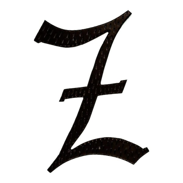 Montague Metal Products 24 in. Home Accent Monogram Z