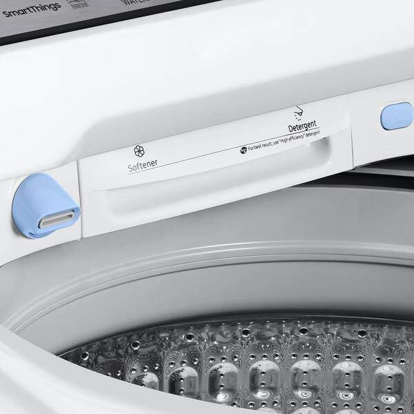 Samsung 5.4-cu ft High Efficiency Agitator Smart Top-Load Washer