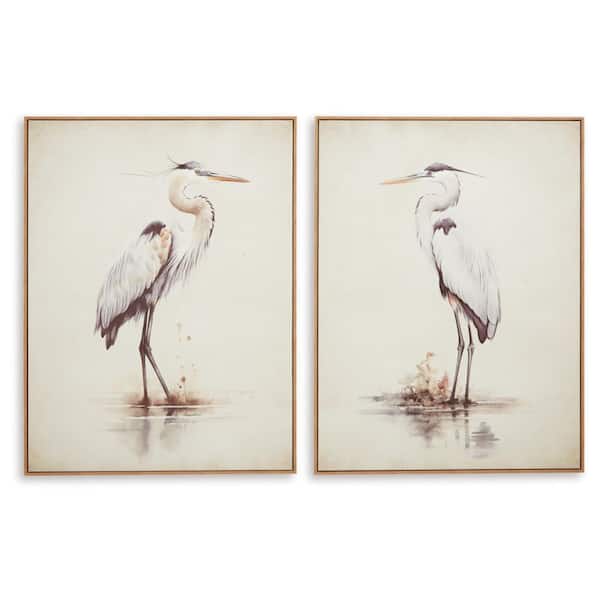 Signature DESIGN BY ASHLEY Aubinell 2 Piece Framed Animal Art Print 40 in. x 30 in.