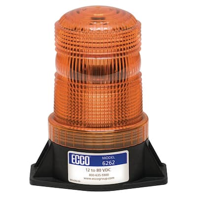 LED Beacon SAE Class 3 Industrial Applications Permanent Mount