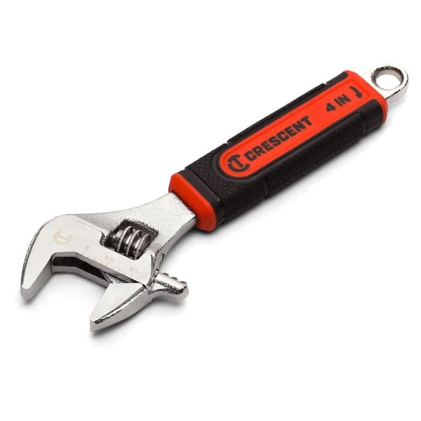4 in. Cushion Grip Adjustable Wrench