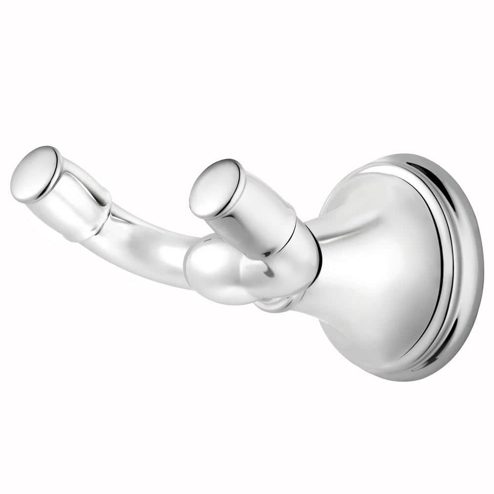 Polished Chrome Modern Wall Mounted Robe Hook