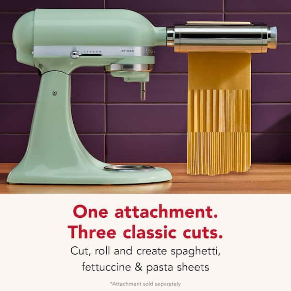 KitchenAid Stainless Steel 3-in-1 Pasta Attachment for Stand Mixer ...