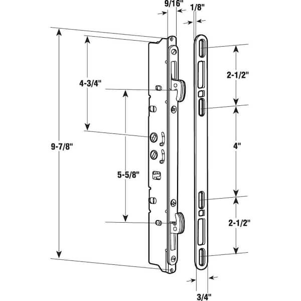 Mortise Lock Assembly - diagram, schematic, and image 08