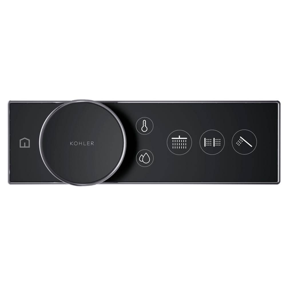 Polished Chrome Digital Shower Control with Adjustable Dial