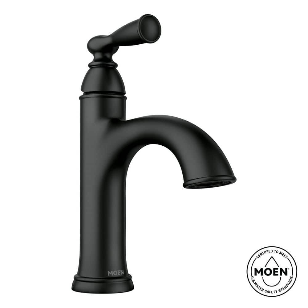 MOEN Banbury Single Handle Single Hole Bathroom Faucet in