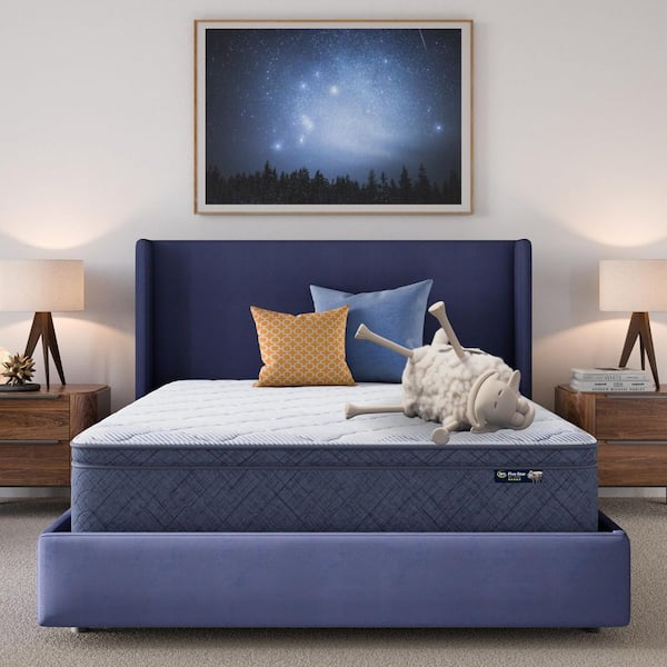 5 Star Mattress Sleep to Go Queen Plush Pillow Top 12 in. Mattress in a Box