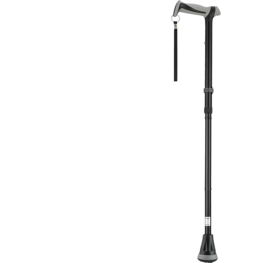 Foldable, Adjustable, Collapsible Walking Canes in Black for Men and Women, Heavy Duty All Terrain Tip with Travel Bag price history on PriceWatchPro