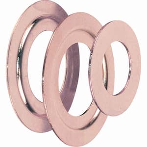 Brass Plated Bore Adaptor Ring Set