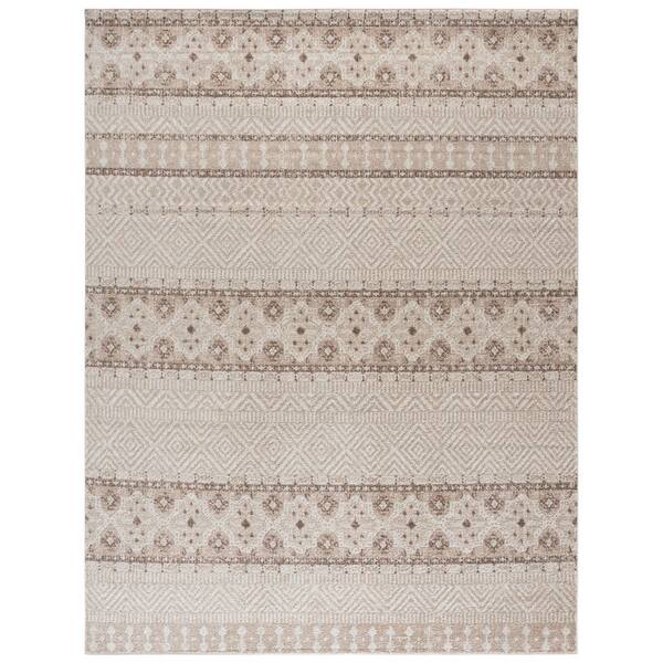 Madison 8 ft. x 10 ft. Beige Tribal Area Rug