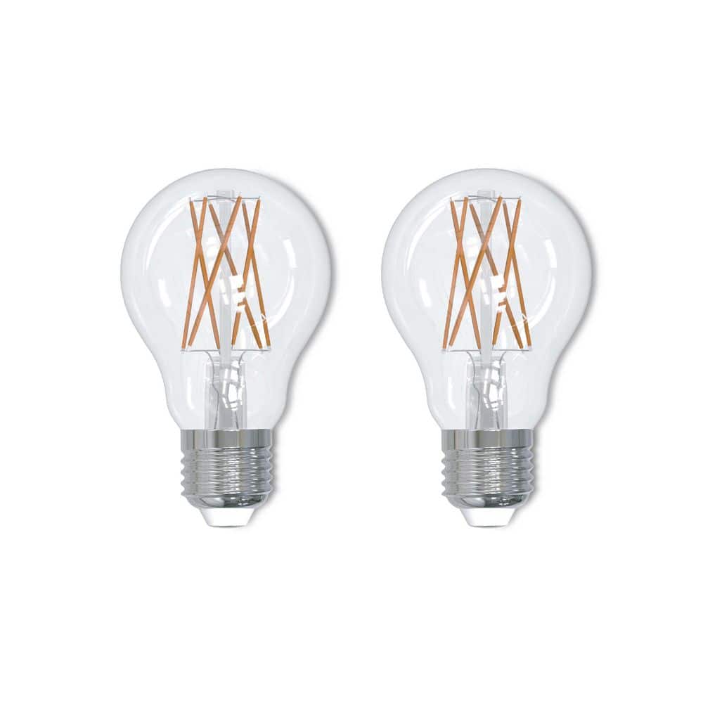 75-Watt Equivalent Warm White Light A19 (E26) Medium Screw Base Dimmable Cl