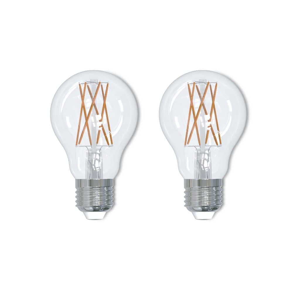 Bulbrite 75-Watt Equivalent Warm White Light A19 (E26) Medium Screw ...