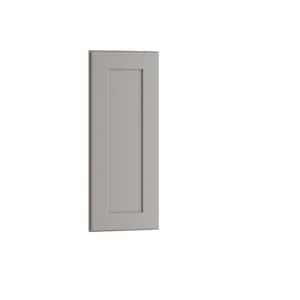 Tremont Painted Pearl Gray Shaker Assembled Plywood Wall Kitchen Cabinet End Panel 11.875 in. x 30 in.x 0.75 in