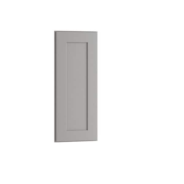 Home Decorators Collection Newport 11.875 in. W x 0.75 in. D x 30 in. H Matching Wall End Panel in Pearl Gray