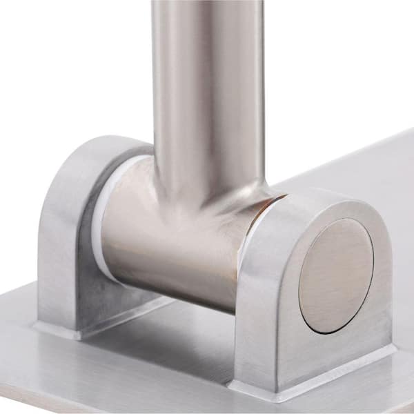 30 in. x 1-1/4 in. Flip-up Screw Grab Bar with Paper Holder in Peened Stainless Steel 30 in. x 1-1/4 in. Flip-up Screw Grab Bar with Paper Holder in Peened Stainless Steel