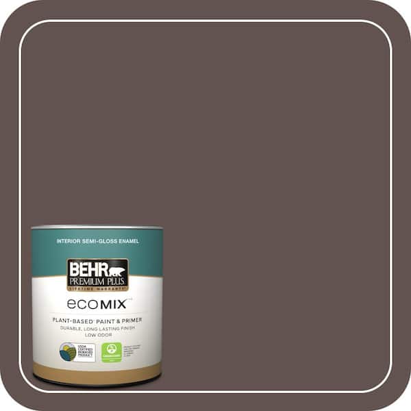 1 qt. #740B-6 Windsor Semi-Gloss Enamel EcoMix Plant-Based Interior Paint & Primer