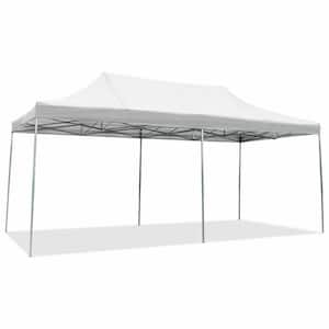 10 ft. x 20 ft. Silver Leg Pop-Up Canopy