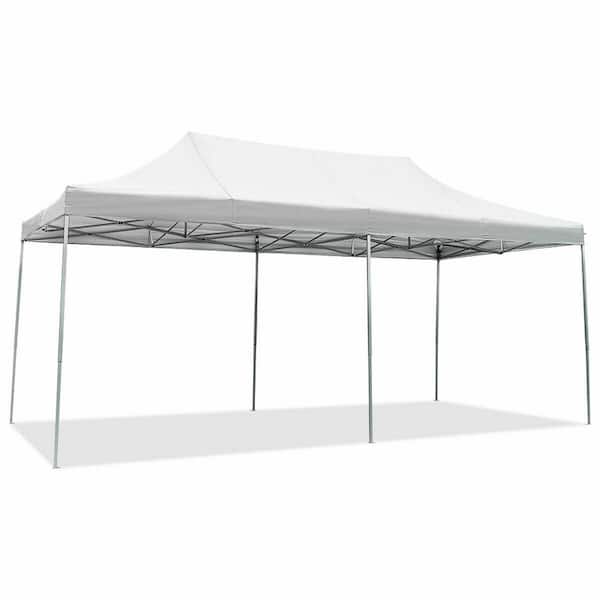 10 ft. x 20 ft. Silver Leg Pop-Up Canopy