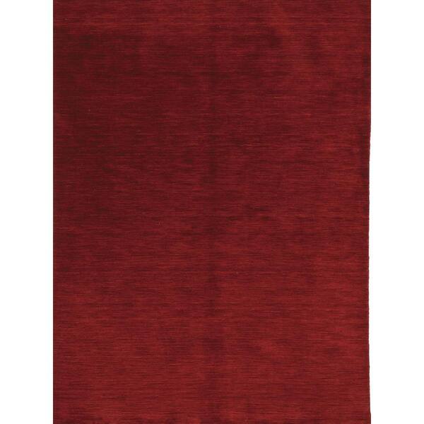 Amer Rugs Arizona 2 ft. X 3 ft. Red Solid Color Area Rug
