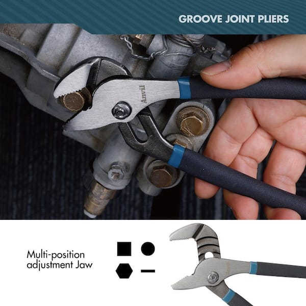 Anvil 4-Piece Plier Set 91944 - The Home Depot