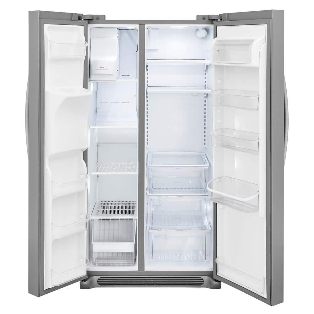 Frigidaire 22.2 cu. ft. Side by Side Refrigerator in Stainless Steel, Counter Depth