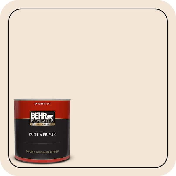 BEHR PREMIUM PLUS 1 qt. #ECC-41-1 Fair Winds Flat Exterior Paint & Primer
