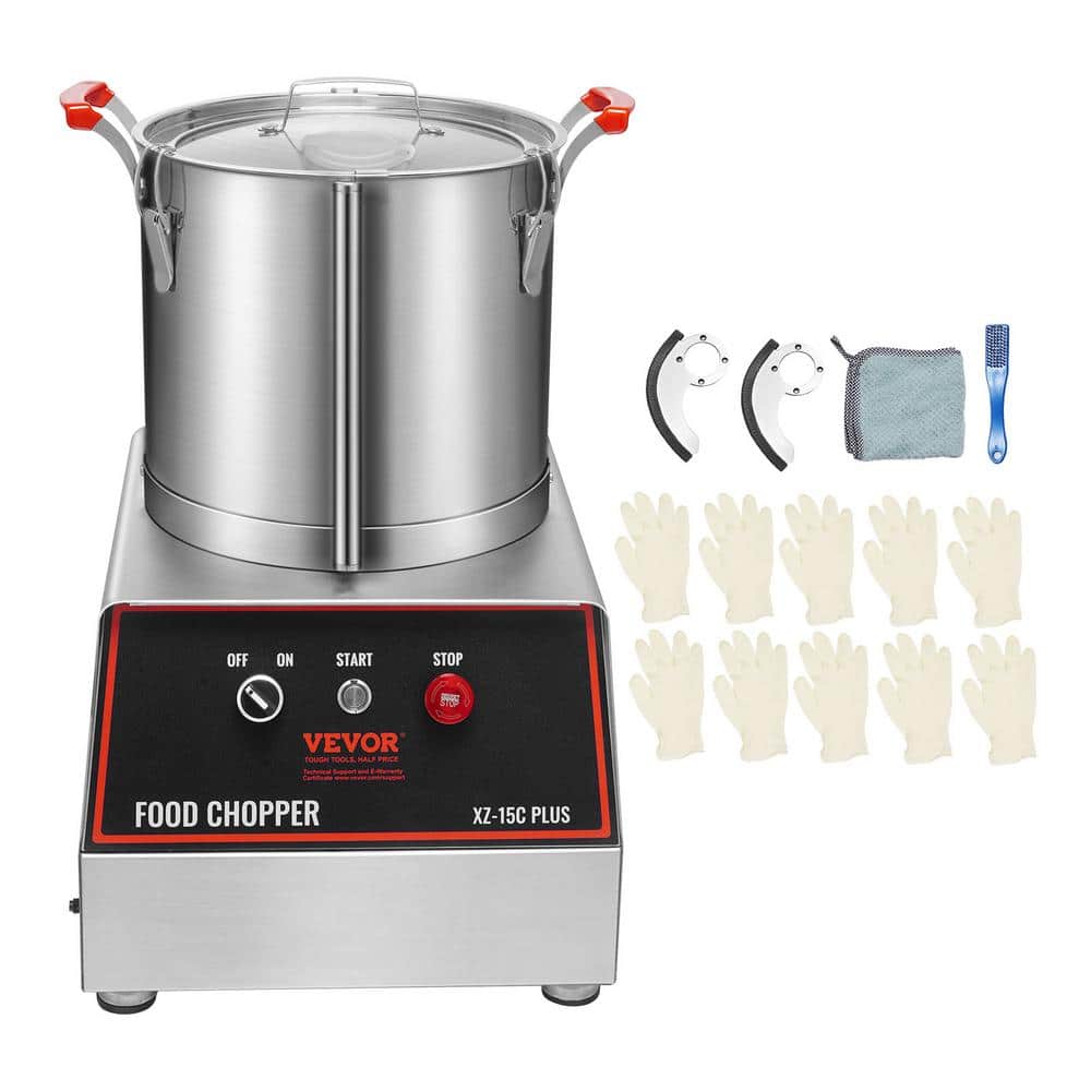 VEVOR Food Processor, Vegetable Chopper, 16 Qt. 1400W Food VEVOR Food Processor, Vegetable Chopper, 16 Qt. 1400W Food
