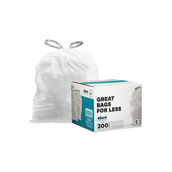 simplehuman code D clear recycling custom fit liners