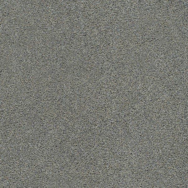 Cinderella Soft III-Fascinate Gray-90 oz. SD Polyester Texture Carpet - Installation Required