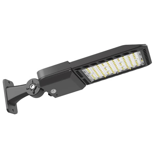Bieuoram Outdoor Bronze 800-Watt Equivalent Integrated LED 200-Watt Parking Lot Area Light 5000K 28000 Lumens