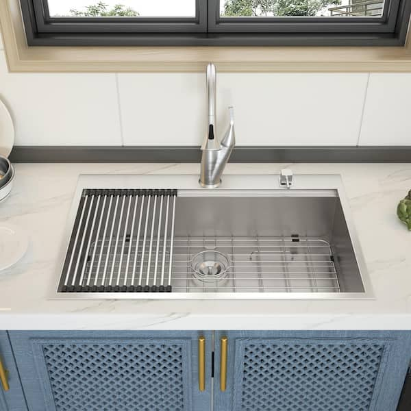 Under the Sink Expandable Brushed Nickel - Brightroom™