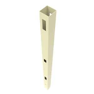 5 in. x 5 in. x 8.5 ft. Sand Vinyl Fence Line Post