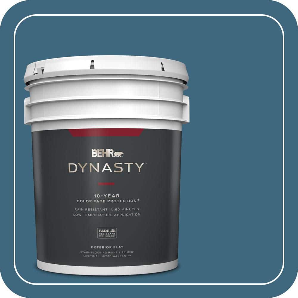5 gal. #MQ5-61 Ocean Storm Flat Exterior Stain-Blocking Paint & Primer price history on PriceWatchPro