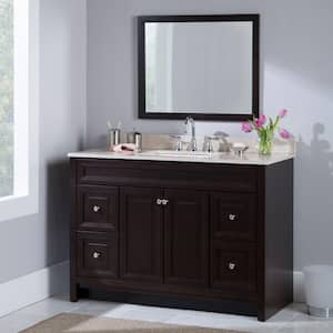 Brinkhill 32 in. W x 26 in. H Wall Mirror in Cognac Brinkhill 32 in. W x 26 in. H Wall Mirror in Cognac