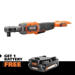 18V Brushless Cordless 1/2 in. Ratchet with 2.0 Ah Lithium-Ion Battery