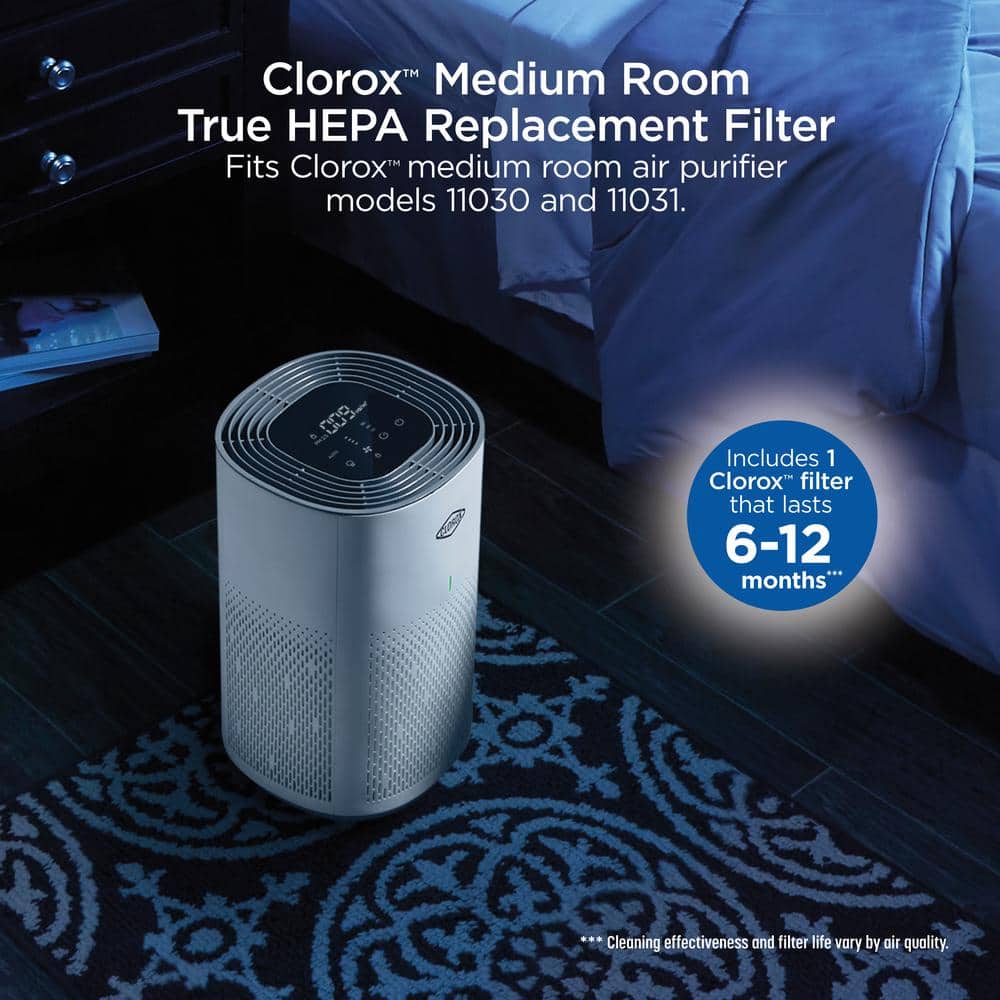 Medium White HEPA Air Purifier Replacement Filter