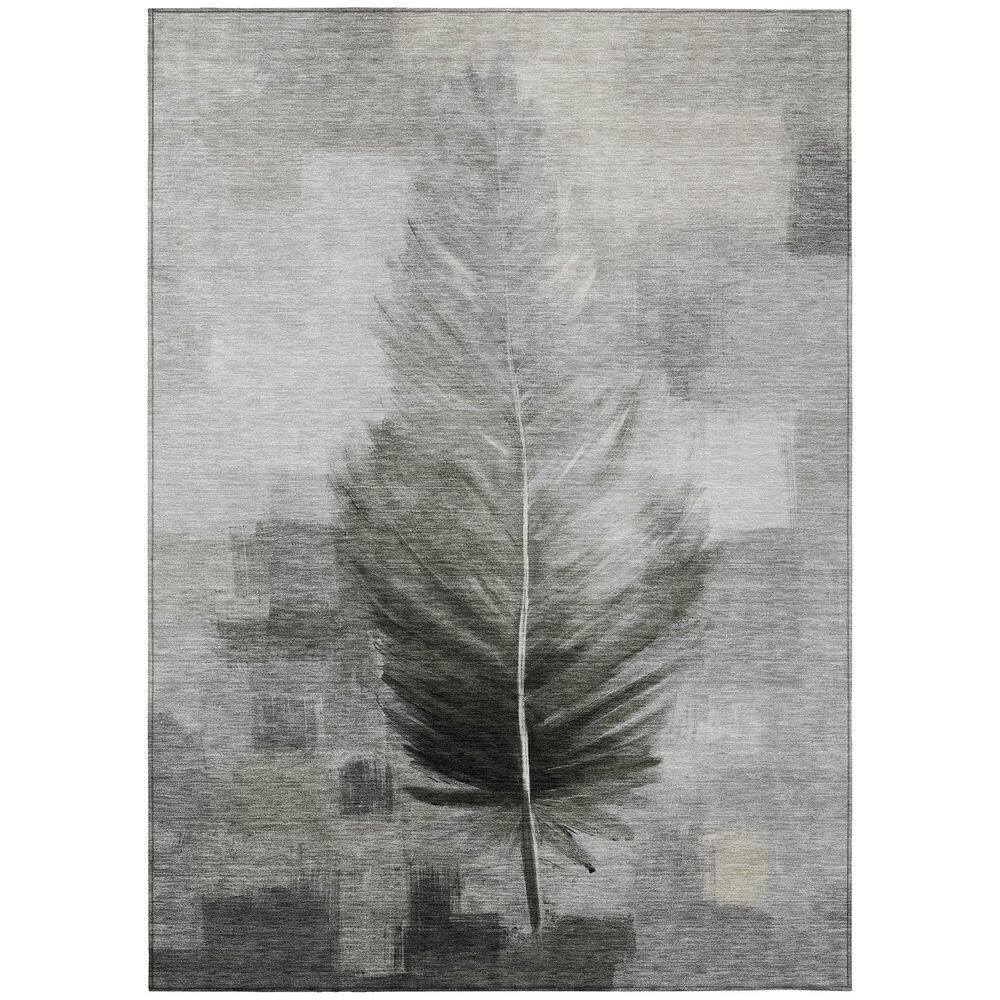 Chantille Machine Washable Indoor/Outdoor Abstract ACN2745 Pewter 3 ft. x 5 ft. Area Rug price history on PriceWatchPro