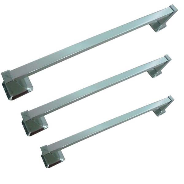 Glacier Bay Futura 3-Piece Towel Bar Kit in Chrome