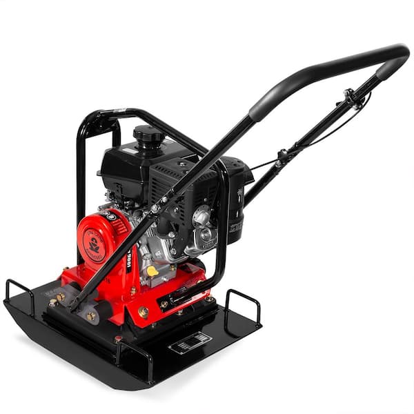 XtremepowerUS 6 HP 208 cc Kohler Gas Engine Reversible Walk-Behind Vibratory Plate Compactor, 4500 lbs. Compaction Force