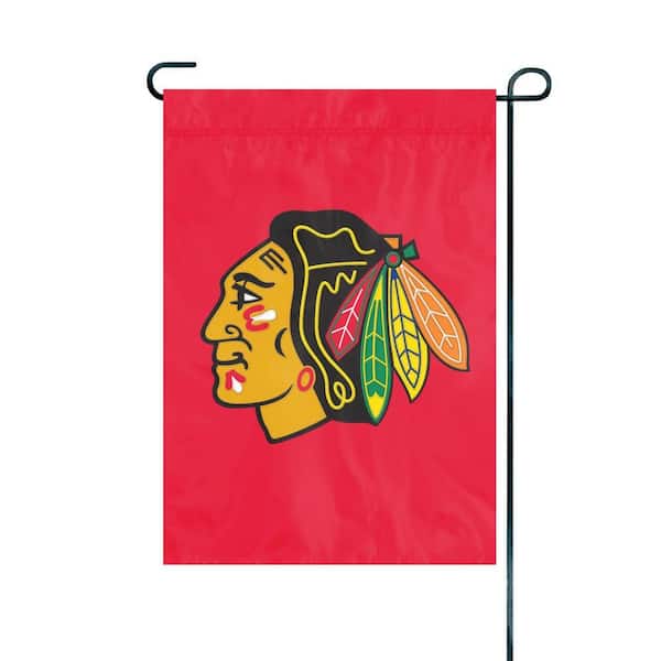 Party Animal, Inc. Chicago Blackhawks Premium Garden Flag