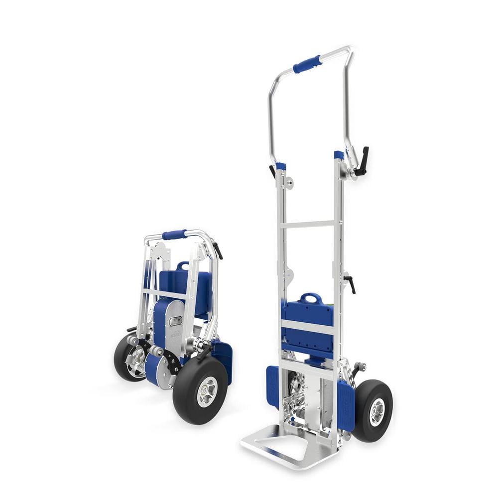Electric Folding Stair Climbing Hand Truck Dolly for Moving - 375LBS Capaci